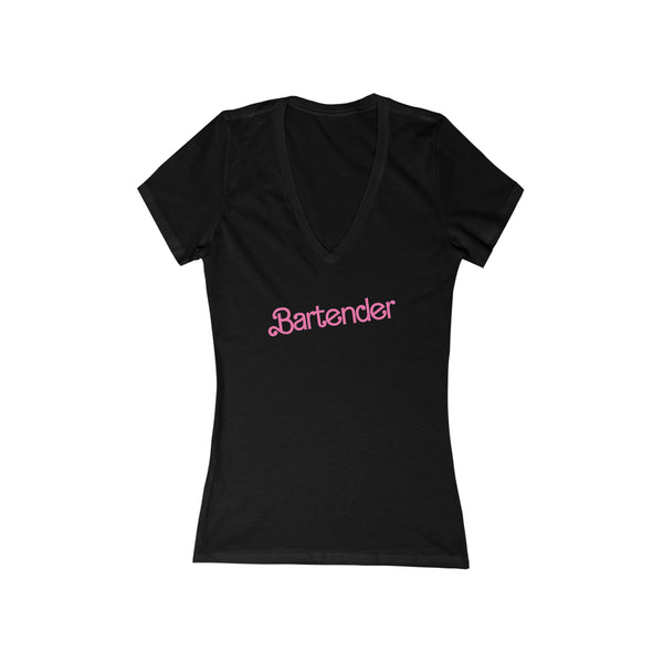 Bartender - Summer 2023 - Short Sleeve Deep V-Neck Tee