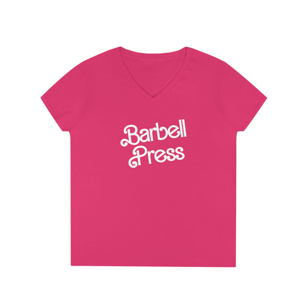 Barbell Press - Summer 2003 - Womens'' V-Neck T-Shirt