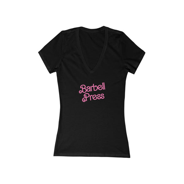 Barbell Press - Summer 2023 - Short Sleeve Deep V-Neck Tee