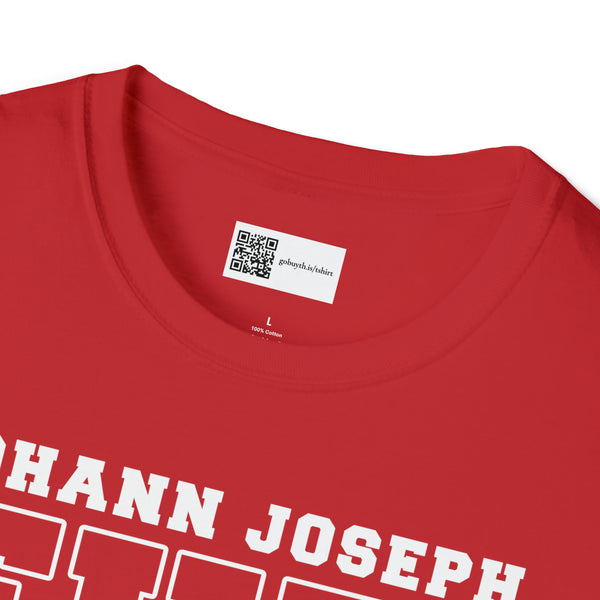 Johann Joseph Fux - US College Style Unisex Short Sleeve T-shirt