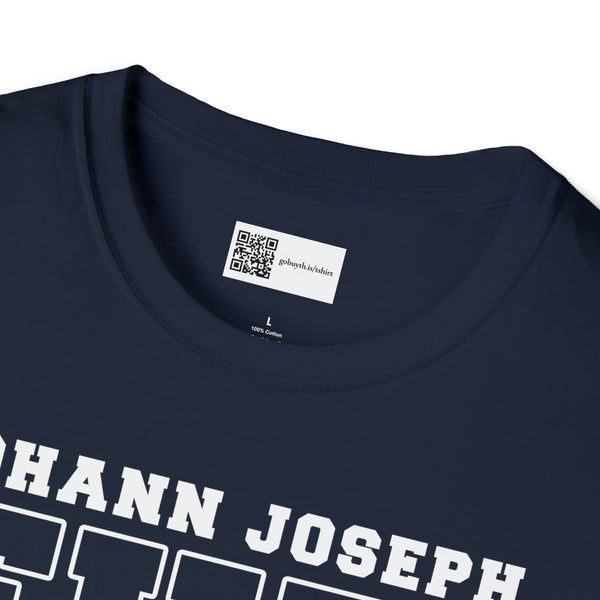 Johann Joseph Fux - US College Style Unisex Short Sleeve T-shirt