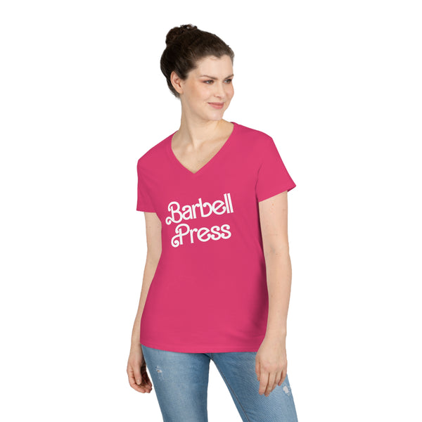 Barbell Press - Summer 2003 - Womens'' V-Neck T-Shirt