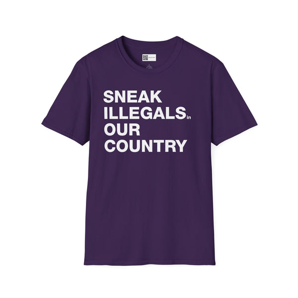 Sneak Illegals in Our Country - Short Sleeve T-shirt