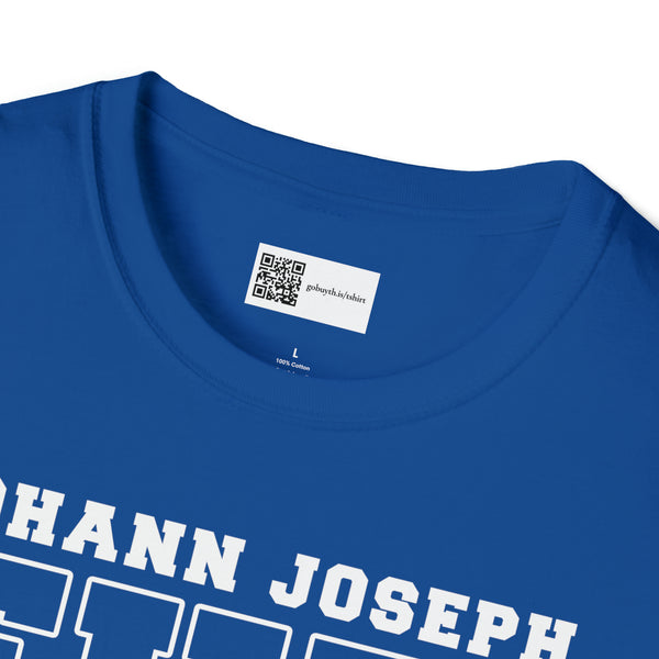 Johann Joseph Fux - US College Style Unisex Short Sleeve T-shirt