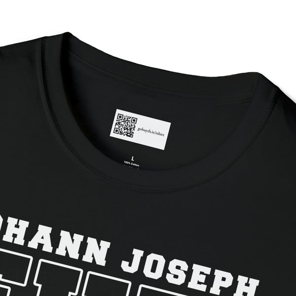 Johann Joseph Fux - US College Style Unisex Short Sleeve T-shirt