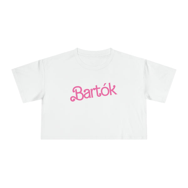 Bartók - Summer 2023 - Plain Text Crop Tee