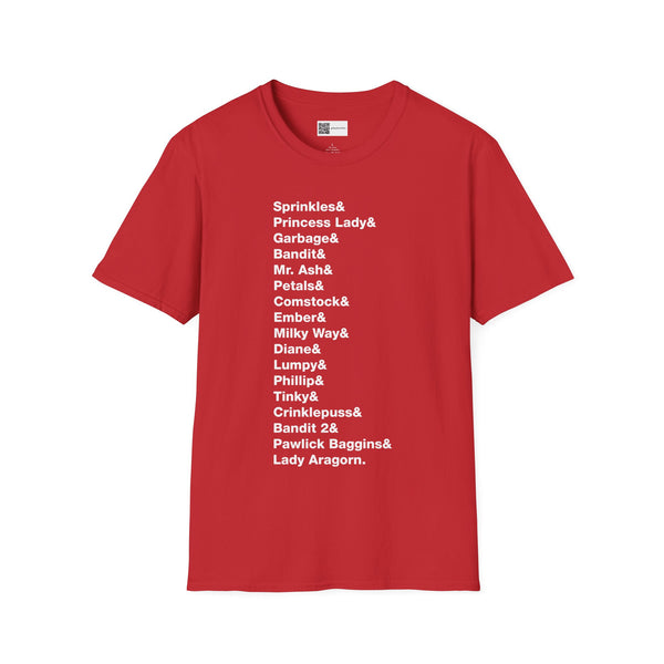 Angela Martin's Cats - Short Sleeve T-shirt