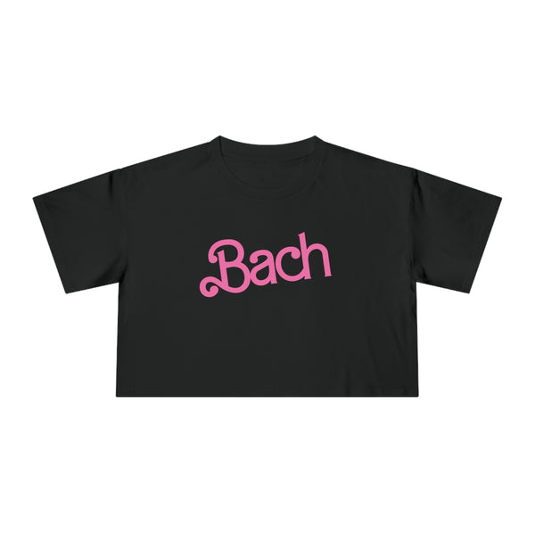 Bach - Summer 2023 - Plain Text Crop Tee