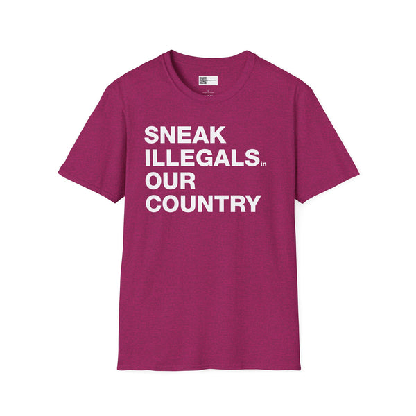 Sneak Illegals in Our Country - Short Sleeve T-shirt