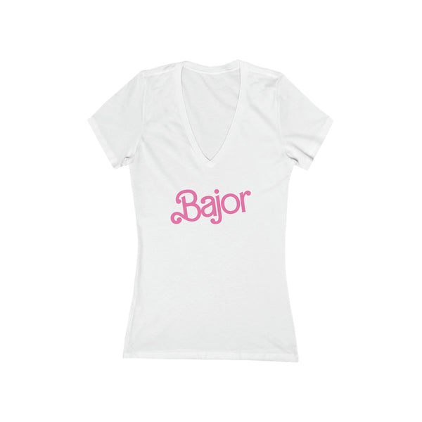 Bajor - Summer 2023 - Short Sleeve Deep V-Neck Tee
