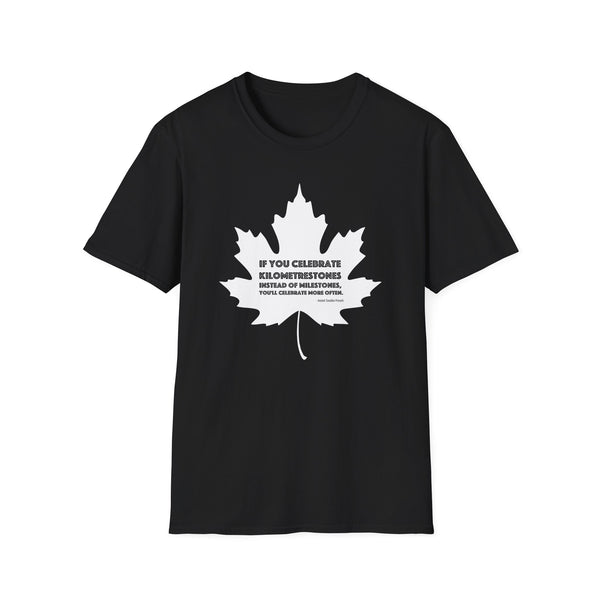 Kilometrestones - Short-Sleeve Unisex T-Shirt