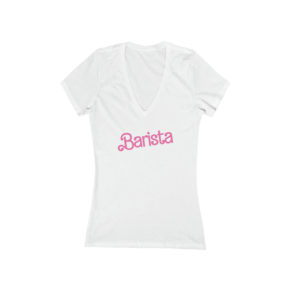 Barista - Summer 2023 - Short Sleeve Deep V-Neck Tee