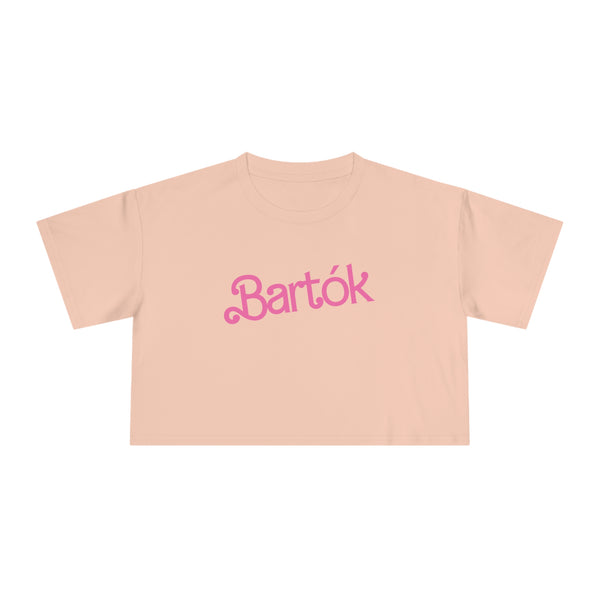 Bartók - Summer 2023 - Plain Text Crop Tee