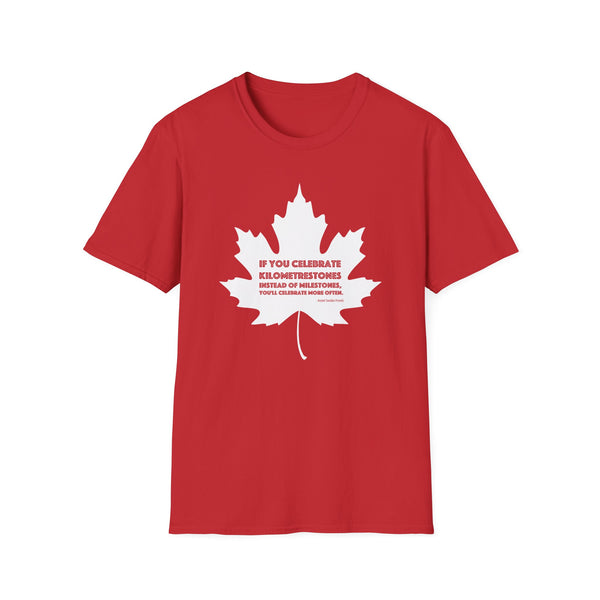 Kilometrestones - Short-Sleeve Unisex T-Shirt