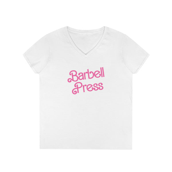 Barbell Press - Summer 2003 - Womens'' V-Neck T-Shirt
