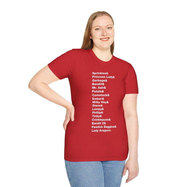 Angela Martin's Cats - Short Sleeve T-shirt
