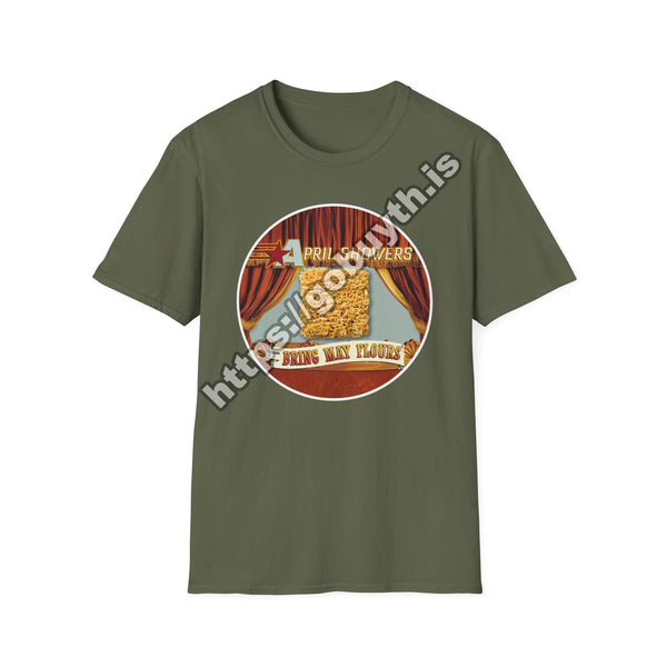 April Showers Bring May Flours - Short-Sleeve Unisex T-Shirt