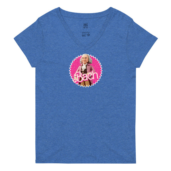 Bach Figurine - Summer 2023 - Women’s V-neck T-shirt