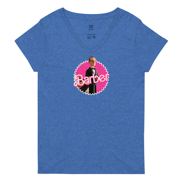 Barber Figurine - Summer 2023 - Women’s V-neck T-shirt