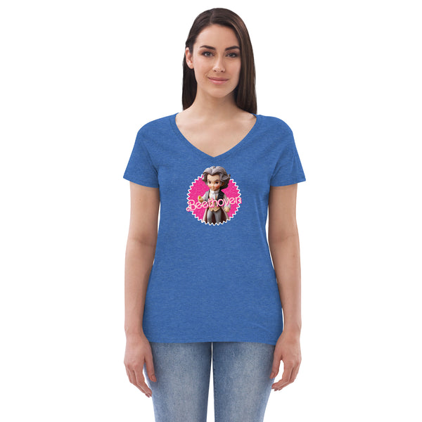 Beethoven Figurine - Summer 2023 - Women’s V-neck T-shirt