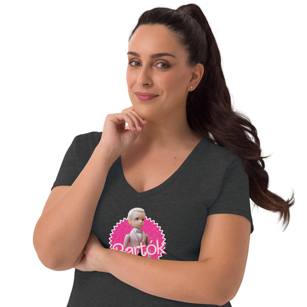 Bartók Figurine - Summer 2023 - Women’s V-neck T-shirt