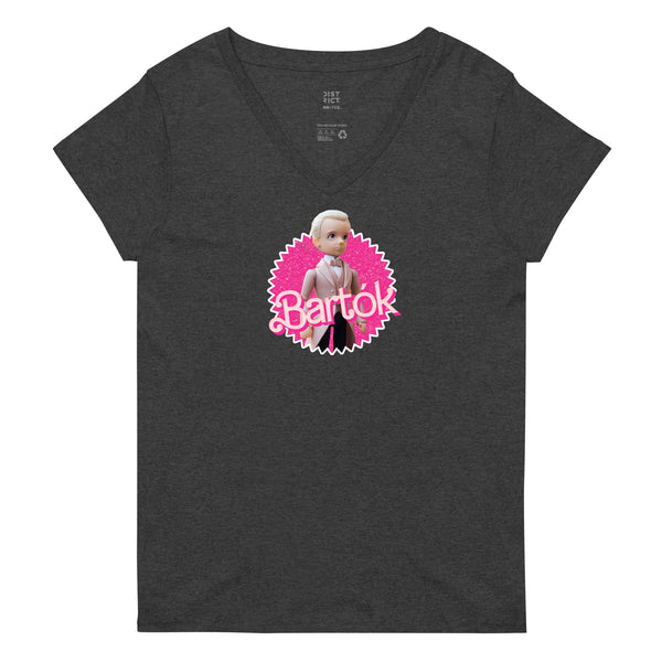 Bartók Figurine - Summer 2023 - Women’s V-neck T-shirt