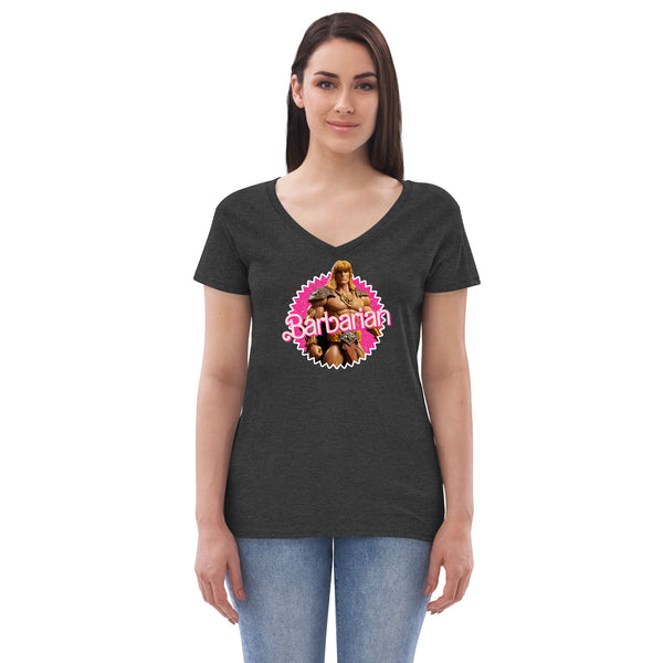 Barbarian Figurine - Summer 2023 - Women’s V-neck T-shirt