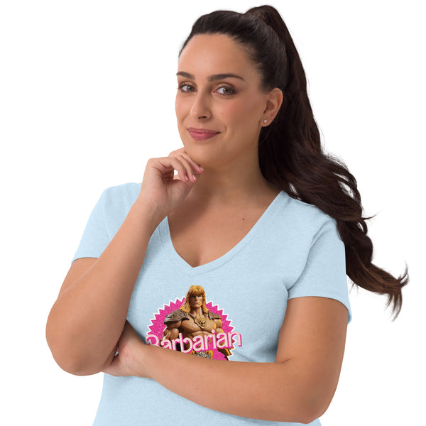 Barbarian Figurine - Summer 2023 - Women’s V-neck T-shirt
