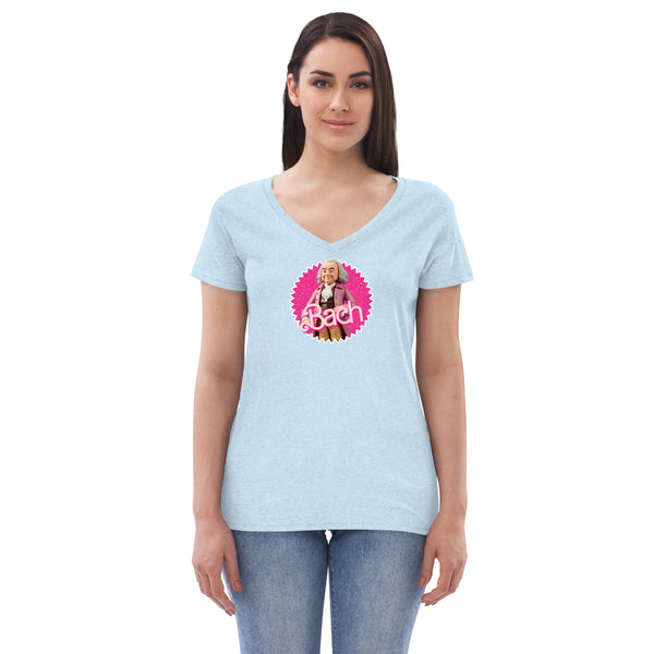 Bach Figurine - Summer 2023 - Women’s V-neck T-shirt