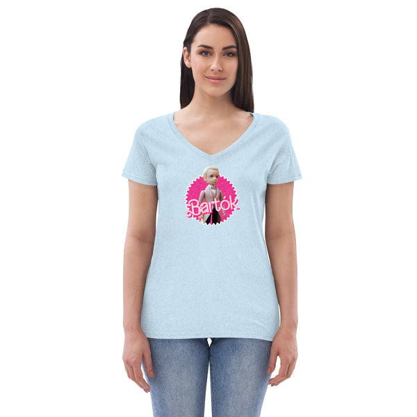 Bartók Figurine - Summer 2023 - Women’s V-neck T-shirt