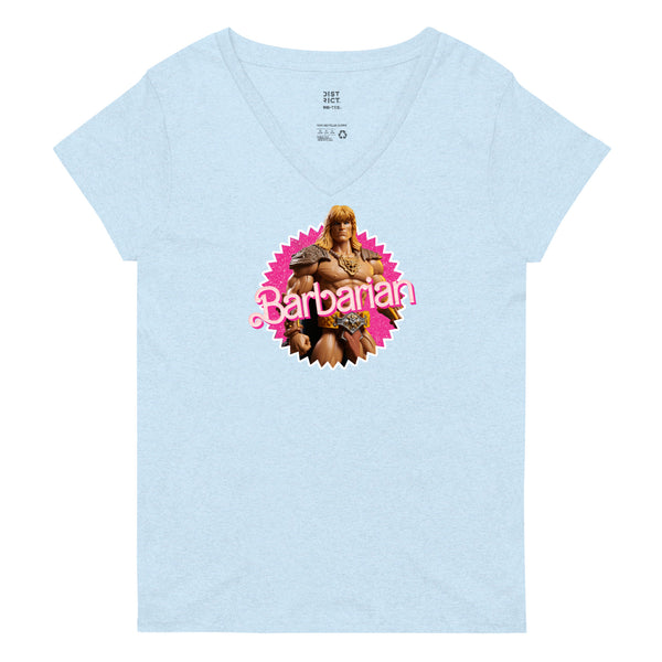 Barbarian Figurine - Summer 2023 - Women’s V-neck T-shirt