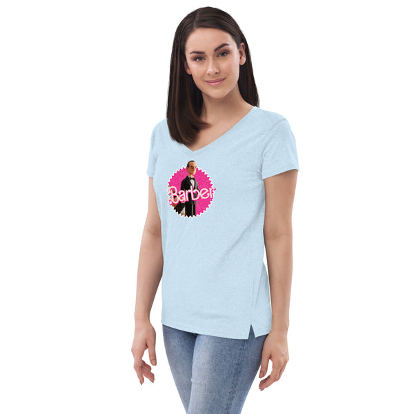 Barber Figurine - Summer 2023 - Women’s V-neck T-shirt