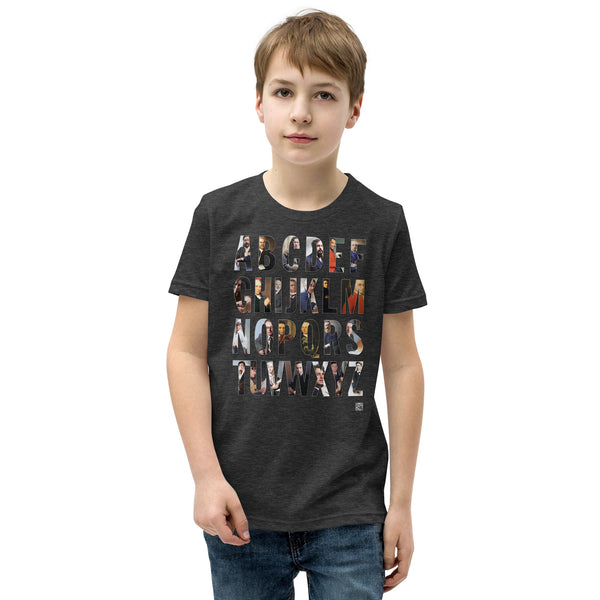 Composer Alphabet Kids Short Sleeve T-Shirt