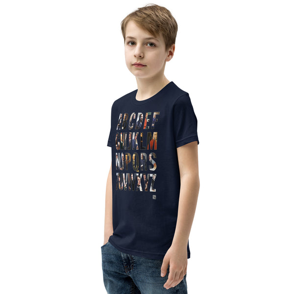 Composer Alphabet Kids Short Sleeve T-Shirt