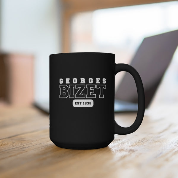 Georges Bizet - US College Style 15oz Mug - Black