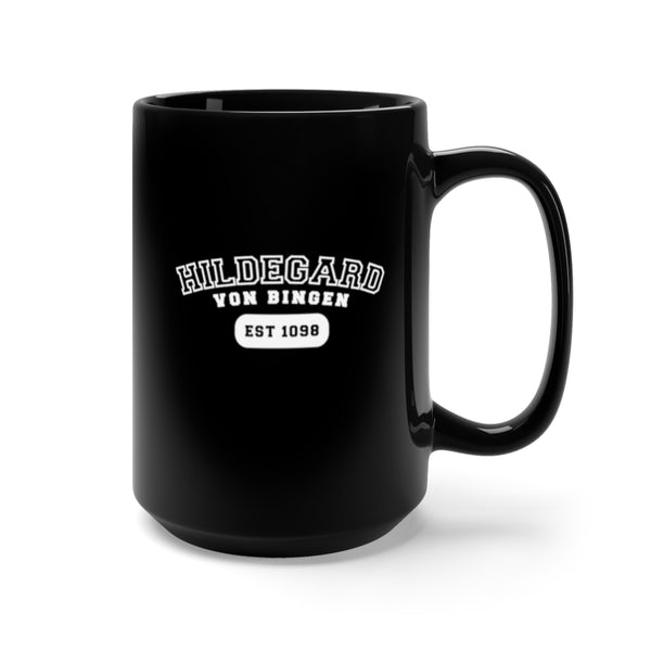 Hildegard von Bingen - US College Style 15oz Mug - Black