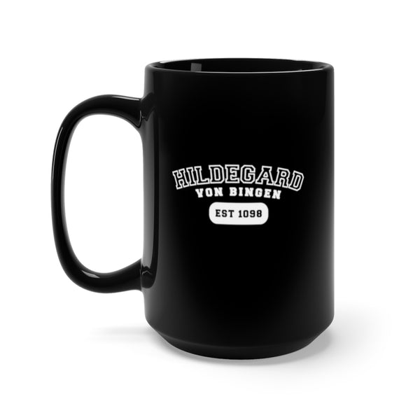 Hildegard von Bingen - US College Style 15oz Mug - Black