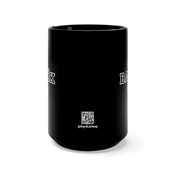 Béla Bartók - US College Style 15oz Mug - Black