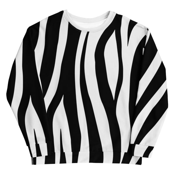 Zebra Print Sweatshirt