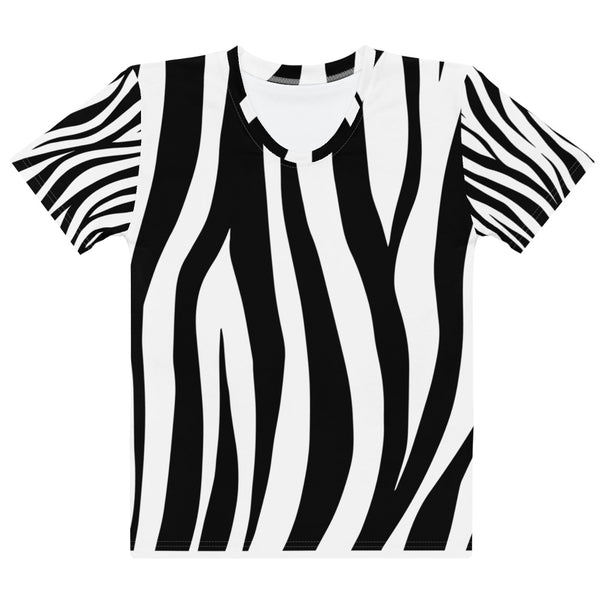 Zebra Print Women's T-shirt