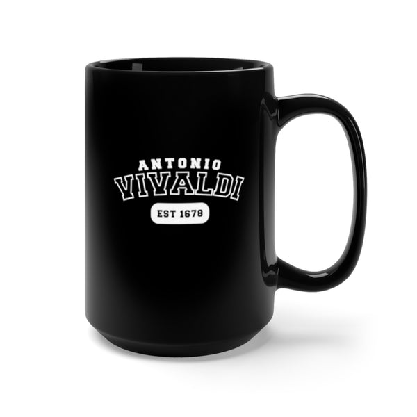 Antonio Vivaldi - US College Style 15oz Mug - Black