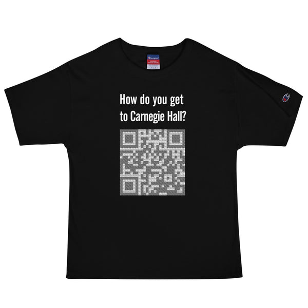 How do you get to Carnegie Hall  - Men's Short Sleeve T-Shirt