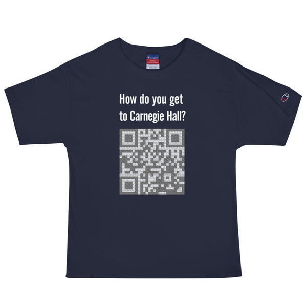 How do you get to Carnegie Hall  - Men's Short Sleeve T-Shirt