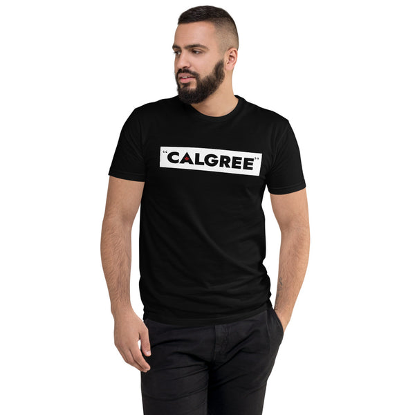 Calgree - Men's Short Sleeve T-shirt (Maple Leaf Back)