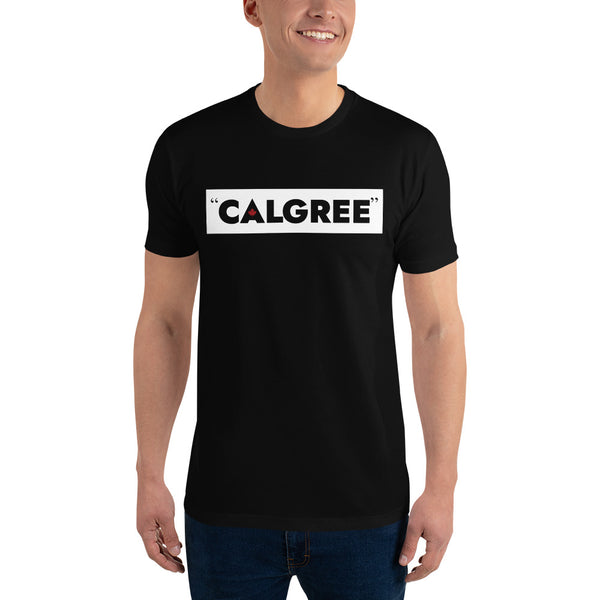 Calgree - Men's Short Sleeve T-shirt (Maple Leaf Back)