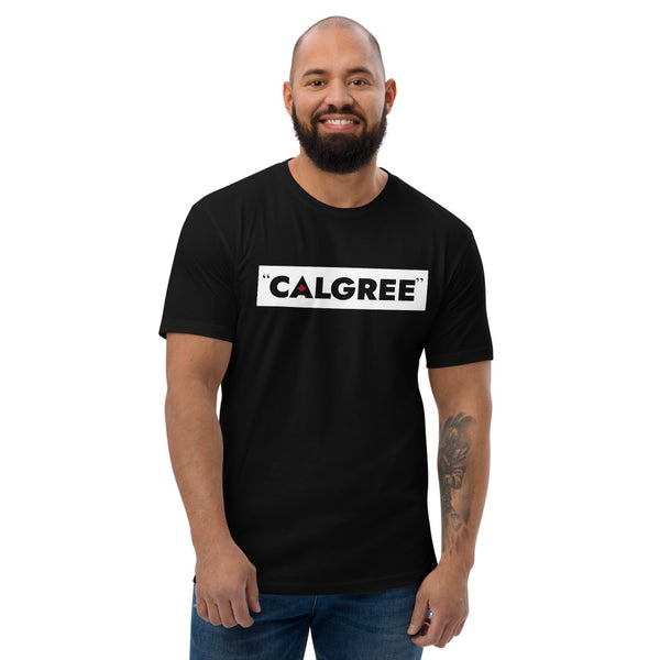 Calgree - Men's Short Sleeve T-shirt (Maple Leaf Back)
