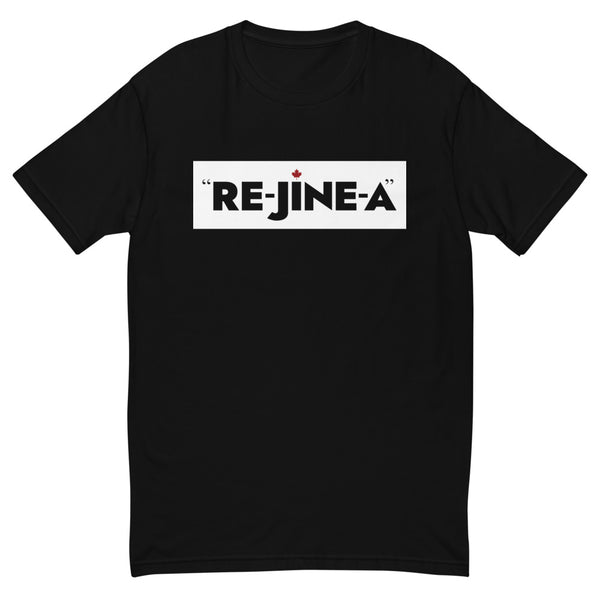 Re-jine-a (Maple Leaf Back) - Men's Short Sleeve T-shirt