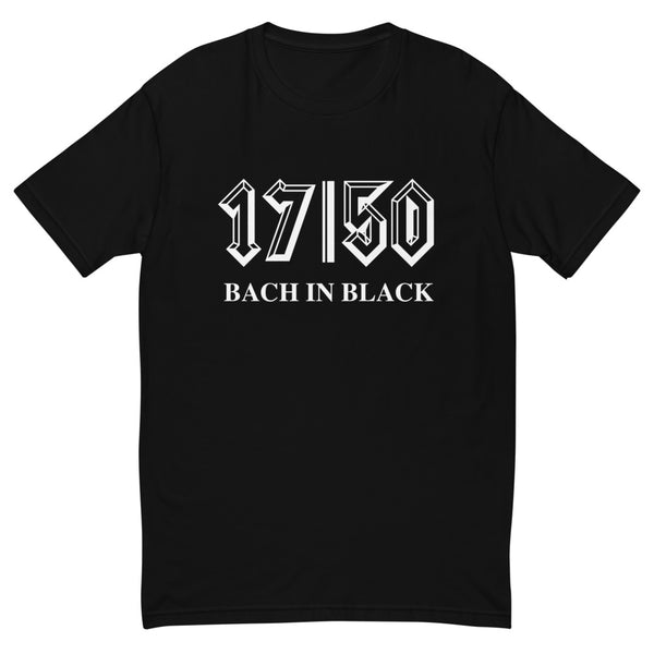 Bach in Black - Men's Short Sleeve T-shirt