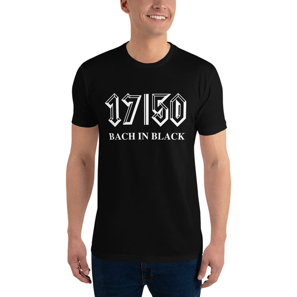 Bach in Black - Men's Short Sleeve T-shirt