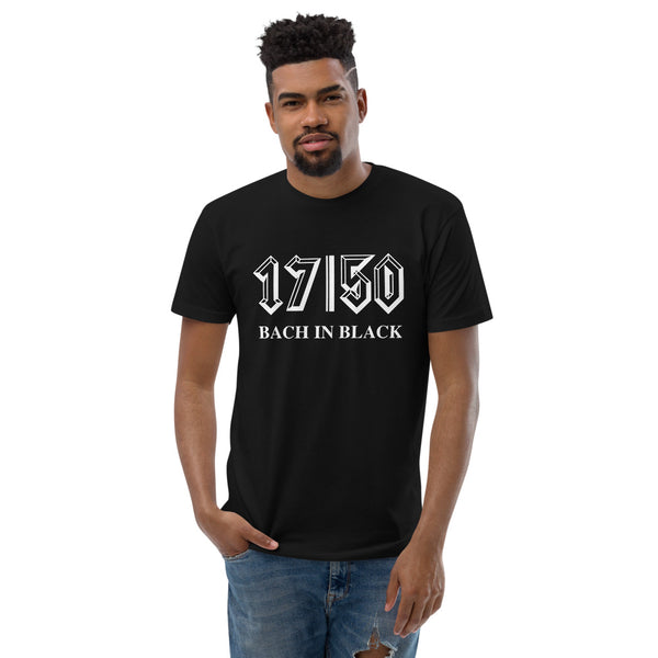 Bach in Black - Men's Short Sleeve T-shirt